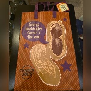 Trader Joe's 2025 Mystery Bag Peanut-Themed Reusable Tote Bag